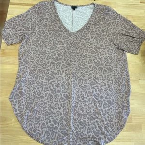 Torrid animal print top size 3